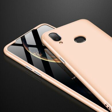 Защитный чехол GKK Double Dip Case для Samsung Galaxy A10s (A107) - Gold