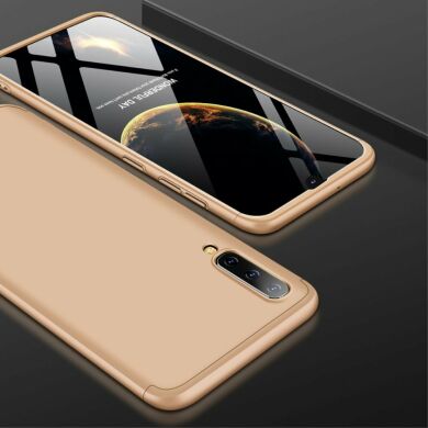 Защитный чехол GKK Double Dip Case для Samsung Galaxy A50 (A505) / A30s (A307) / A50s (A507) - Gold