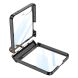 Защитный чехол GKK Hinge Ring для Samsung Galaxy Flip 7 - Champagne Gold. Фото 8 из 10