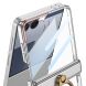 Защитный чехол GKK Hinge Ring для Samsung Galaxy Flip 7 - Champagne Gold. Фото 9 из 10