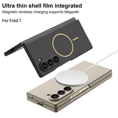 Защитный чехол GKK Magnetic Shell для Samsung Galaxy Fold 7 - Black