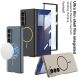 Защитный чехол GKK Magnetic Shell для Samsung Galaxy Fold 7 - Black. Фото 4 из 6