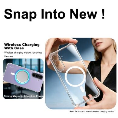 Защитный чехол IMAK Space Shield MagSafe для Samsung Galaxy A27 (A276) - Transparent