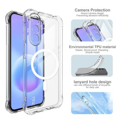 Защитный чехол IMAK Space Shield MagSafe для Samsung Galaxy A27 (A276) - Transparent