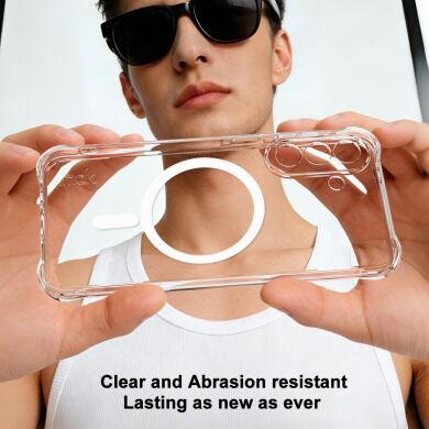 Захисний чохол IMAK Space Shield MagSafe для Samsung Galaxy A37 (A376) - Transparent
