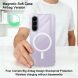 Захисний чохол IMAK Space Shield MagSafe для Samsung Galaxy A37 (A376) - Transparent