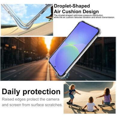 Захисний чохол IMAK Space Shield MagSafe для Samsung Galaxy A37 (A376) - Transparent