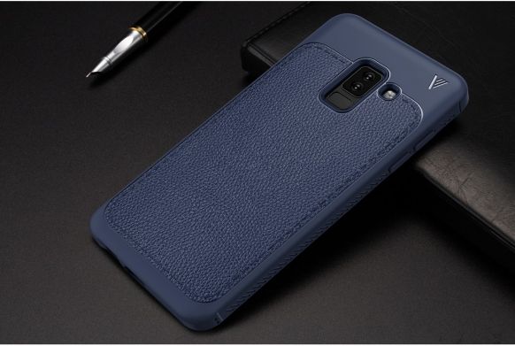 Защитный чехол IVSO Gentry Series для Samsung Galaxy A6+ 2018 (A605) - Dark Blue