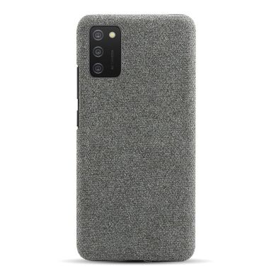 Защитный чехол KSQ Cloth Style для Samsung Galaxy A02s (A025) - Grey