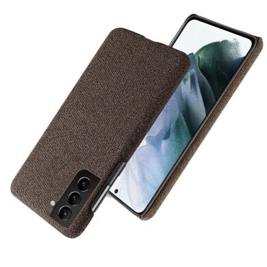 Захисний чохол KSQ Cloth Style для Samsung Galaxy S22 Plus - Brown