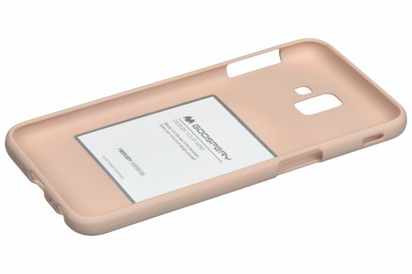 Защитный чехол MERCURY Soft Feeling для Samsung Galaxy J6+ (J610) - Pink Sand