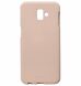 Защитный чехол MERCURY Soft Feeling для Samsung Galaxy J6+ (J610) - Pink Sand. Фото 1 из 2