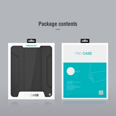Захисний чохол NILLKIN Bumper Leather Case для Samsung Galaxy Tab S7 Plus (T970/975) / S8 Plus (T800/806) - Grey