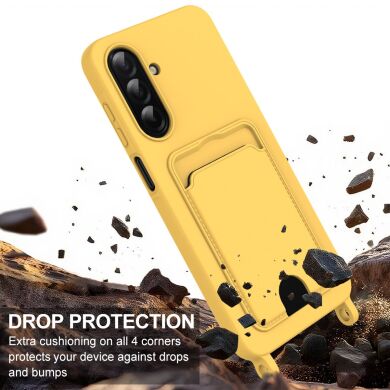 Защитный чехол Reframe Silicone Holder для Samsung Galaxy A57 (A576) - Black