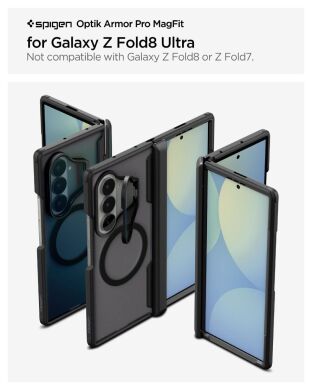 Захисний чохол Spigen Optik Armor Pro (MagFit) для Samsung Galaxy Fold 8 Ultra (ACS11500) - Black