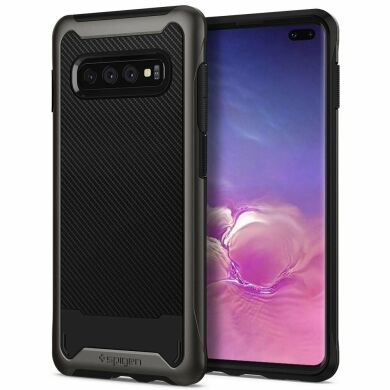 Захисний чохол Spigen (SGP) Hybrid NX для Samsung Galaxy S10 Plus (G975) - Gunmetal