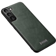 Защитный чехол SULADA Leather Case для Samsung Galaxy S22 - Green