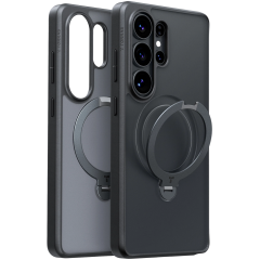 Захисний чохол TORRAS Ostand Q3 Spin (with MagSafe) для Samsung Galaxy S26 Plus - Black