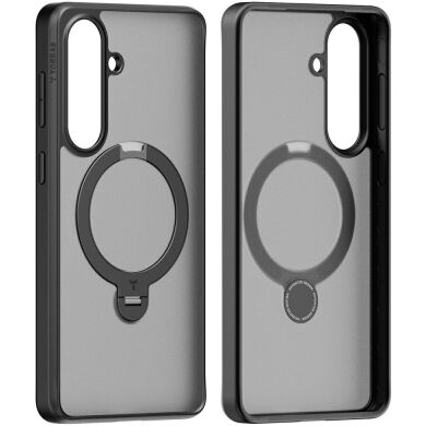 Захисний чохол TORRAS Ostand Q3 Spin (with MagSafe) для Samsung Galaxy S26 Plus - Black