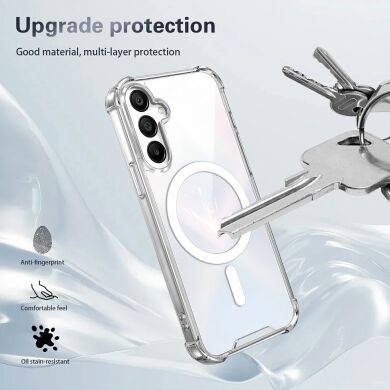 Захисний чохол UniCase AirBag Flow MagSafe для Samsung Galaxy A27 (A276) - Transparent