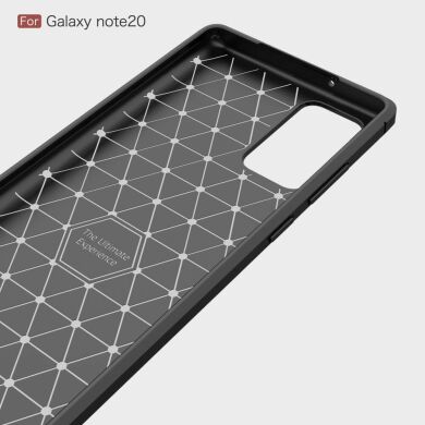 Защитный чехол UniCase Carbon для Samsung Galaxy Note 20 (N980) - Red