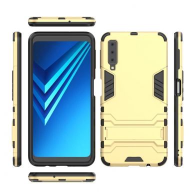 Защитный чехол UniCase Hybrid для Samsung Galaxy A7 2018 (A750) - Gold