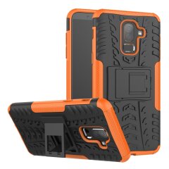 Защитный чехол UniCase Hybrid X для Samsung Galaxy J8 2018 (J810) - Orange