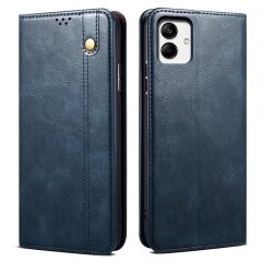Защитный чехол UniCase Leather Wallet для Samsung Galaxy A07 (A075) - Blue
