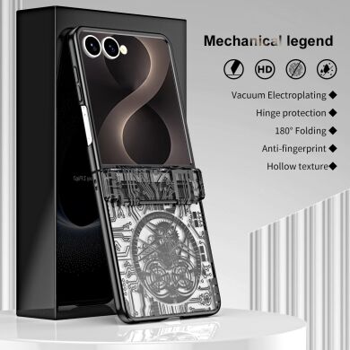 Защитный чехол UniCase Mechanical Legend для Samsung Galaxy Flip 8 - Black