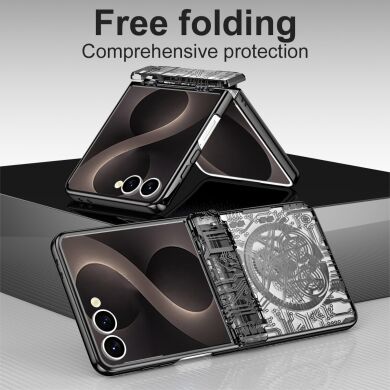 Защитный чехол UniCase Mechanical Legend для Samsung Galaxy Flip 8 - Black