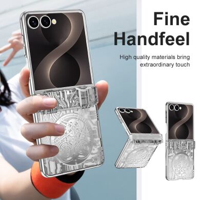 Защитный чехол UniCase Mechanical Legend для Samsung Galaxy Flip 8 - Black