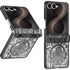 Защитный чехол UniCase Mechanical Legend для Samsung Galaxy Flip 8 - Black