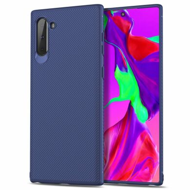 Захисний чохол UniCase Twill Soft для Samsung Galaxy Note 10 - Blue