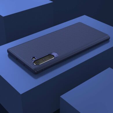 Защитный чехол UniCase Twill Soft для Samsung Galaxy Note 10 (N970) - Blue