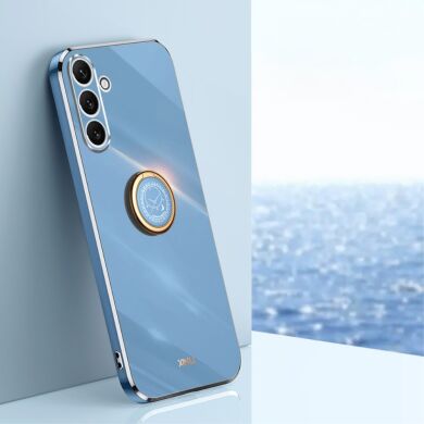 Защитный чехол XINLI Porcelain Ring для Samsung Galaxy A16 (A165) - Blue