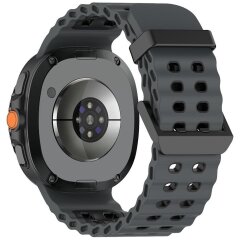 Ремешок Deexe Ocean Strap для Samsung Galaxy Watch 8 (40/44mm) / 8 Classic - Black