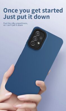 Защитный чехол Deexe Bard Case для Samsung Galaxy A23 (A235) - Sapphire / Black