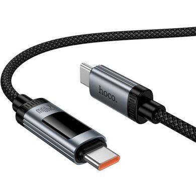 Кабель Hoco U148 Type-C to Type-C (240W, 5A, 1.2m) - Black