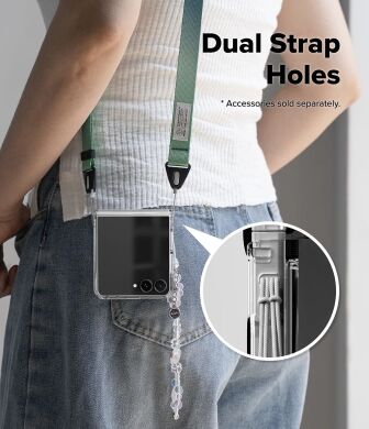 Защитный чехол Ringke Fusion Flap Magnetic для Samsung Galaxy Flip 8 (8800328819405) - Clear