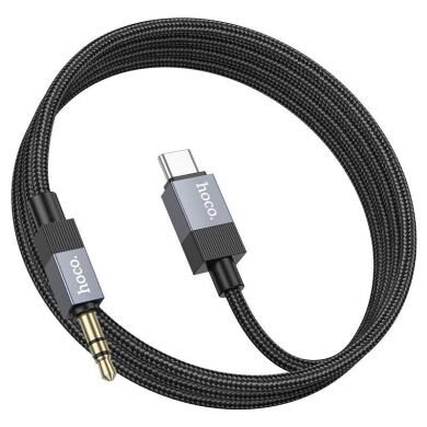 AUX-кабель Hoco UPA32B Type-C to 3.5mm (1m) - Black