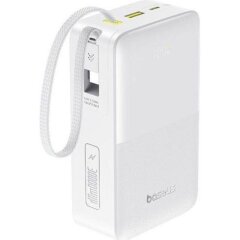 Зовнішній акумулятор Baseus EnerFill FC51 Bipow 2 Pro 22.5W (30000mAh) + кабель Type-C (E0028100) - White