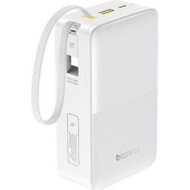 Зовнішній акумулятор Baseus EnerFill FC51 Bipow 2 Pro 22.5W (30000mAh) + кабель Type-C (E0028100) - White