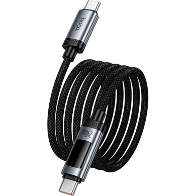 Кабель Hoco U148 Type-C to Type-C (240W, 5A, 1.2m) - Black