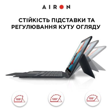 Чохол-клавіатура AirON Keyboard Premium для Samsung Galaxy Tab S7 (T870/875) - Black