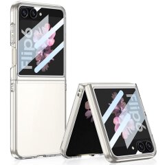 Захисний чохол GKK Translucent для Samsung Galaxy Flip 6 - Transparent