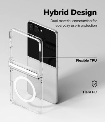 Защитный чехол Ringke Fusion Flap Magnetic для Samsung Galaxy Flip 8 (8800328819405) - Clear