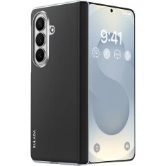 Защитный чехол SULADA Magnetic Leather Case для Samsung Galaxy Fold 8 Ultra - Black