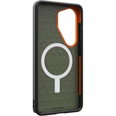 Захисний чохол URBAN ARMOR GEAR Civilian MagSafe для Samsung Galaxy S26 Ultra (S948) 214535117297 - Olive Drab / Orange