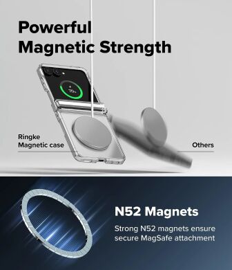 Защитный чехол Ringke Fusion Flap Magnetic для Samsung Galaxy Flip 8 (8800328819405) - Clear
