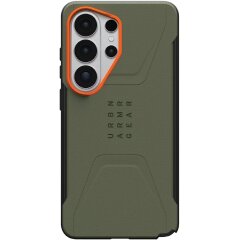 Захисний чохол URBAN ARMOR GEAR Civilian MagSafe для Samsung Galaxy S26 Ultra (S948) 214535117297 - Olive Drab / Orange
